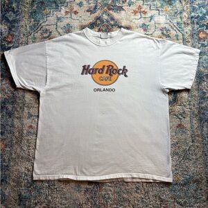 Vintage Hard Rock Cafe Logo T-shirt Size XXL